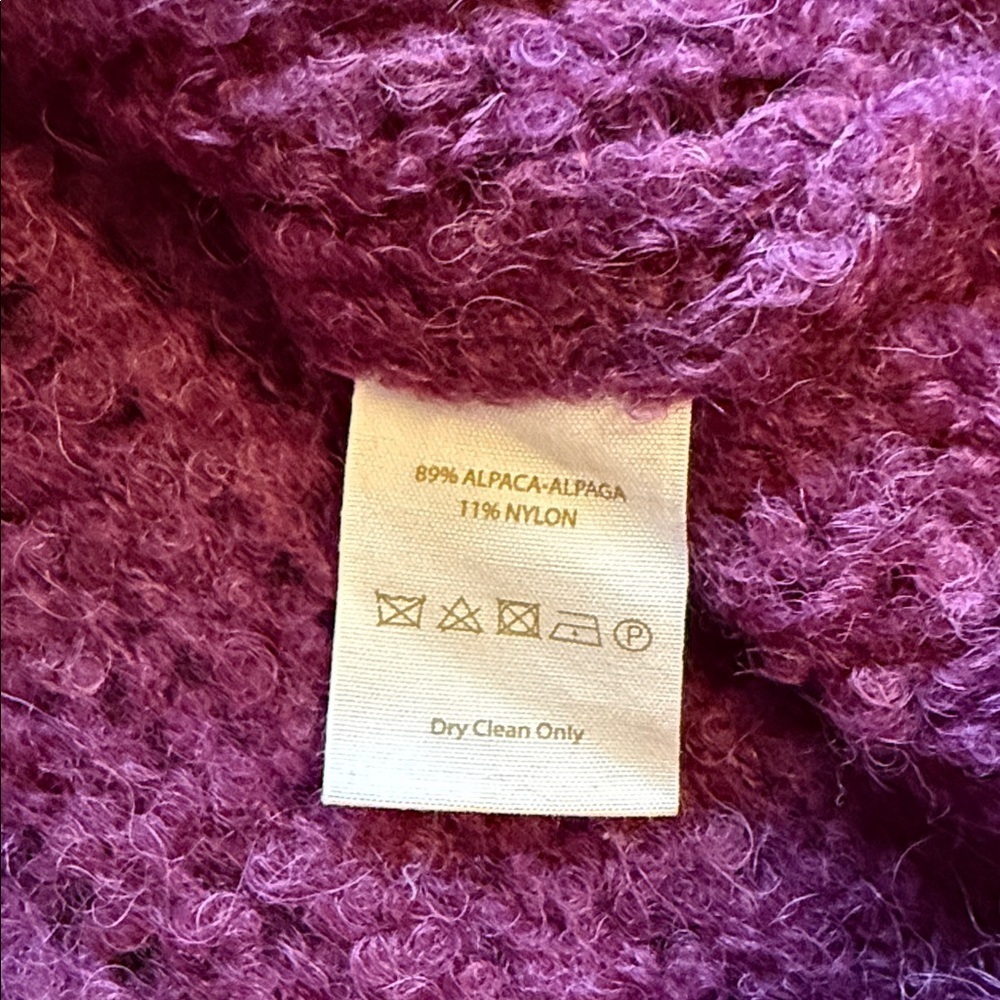 Free People - She’s All That Turtle Neck Alpaca Blend Sweater - size -M - Picture 5 of 6